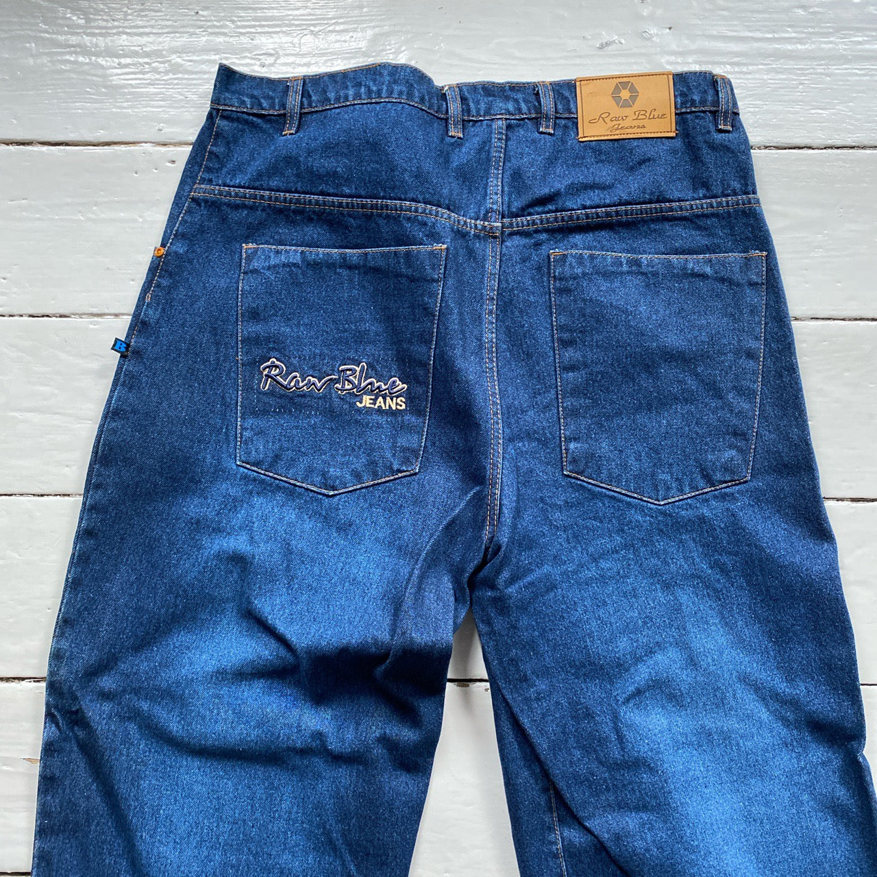 Raw Blue Vintage Patchwork Jeans (40/32)