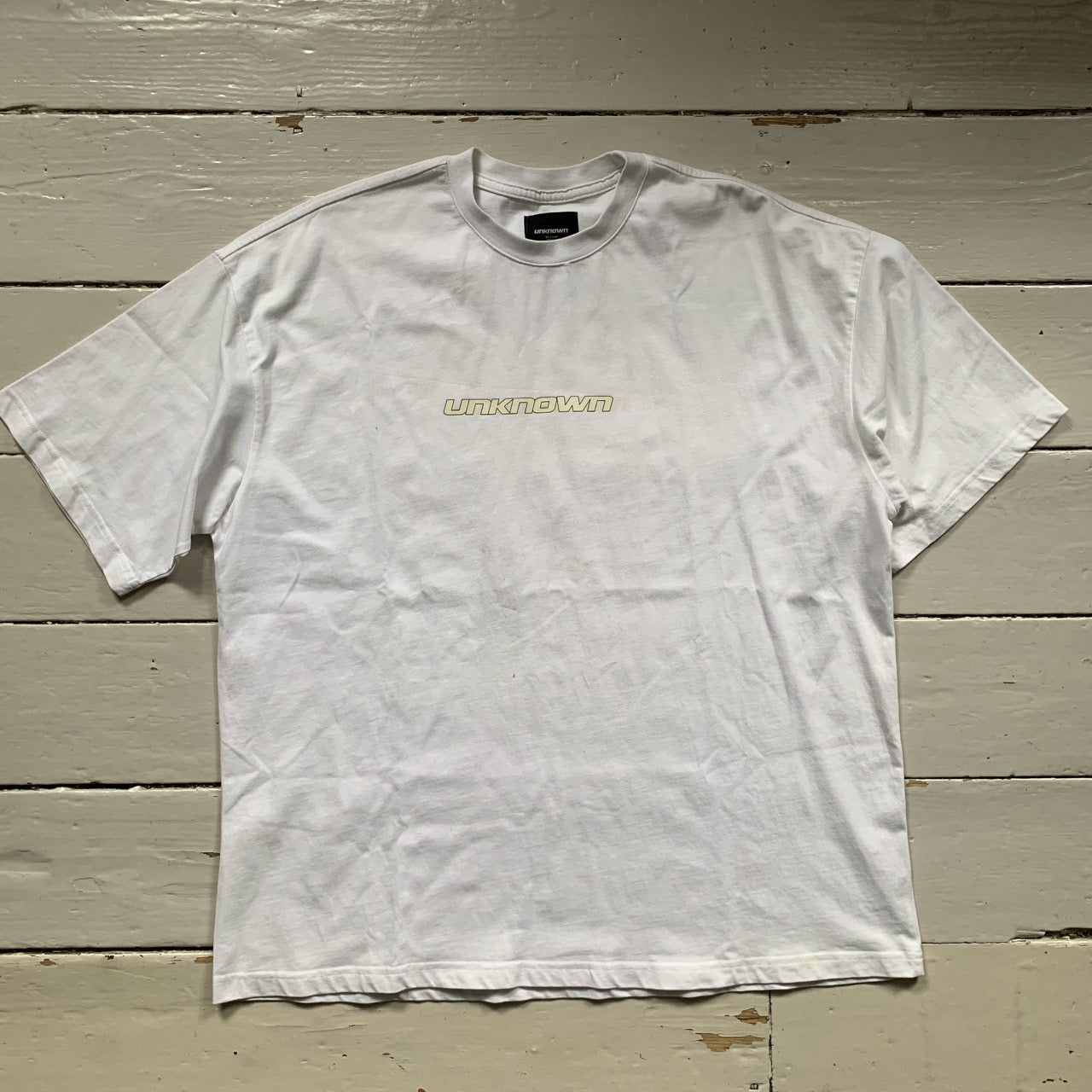 Unknown London White T Shirt (XL)