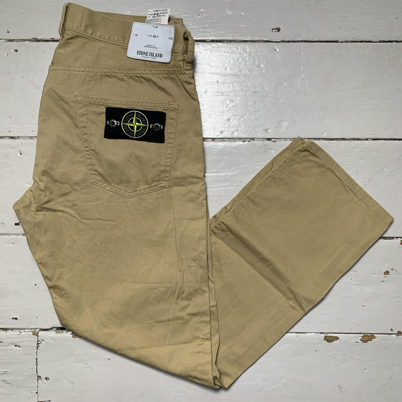 Stone Island Beige Jeans (32/30)