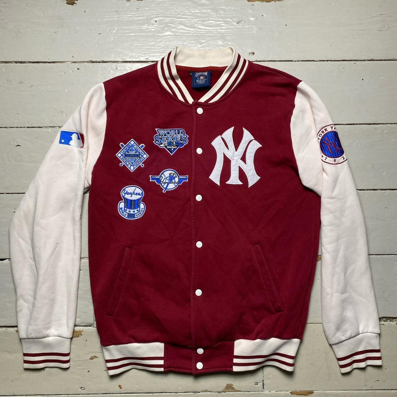 New York Yankees Vintage Baseball Jacket (XL)
