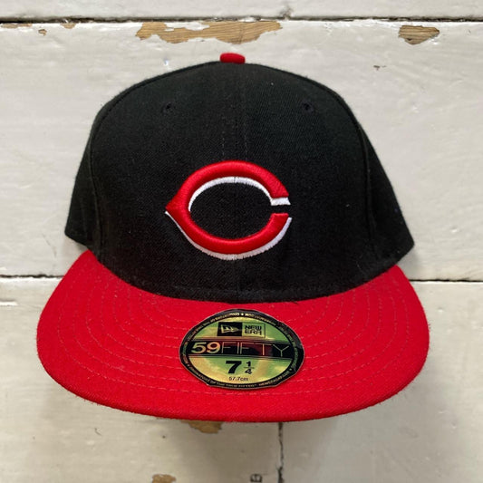 Cincinanati Reds Fitted Cap (7 1/4)