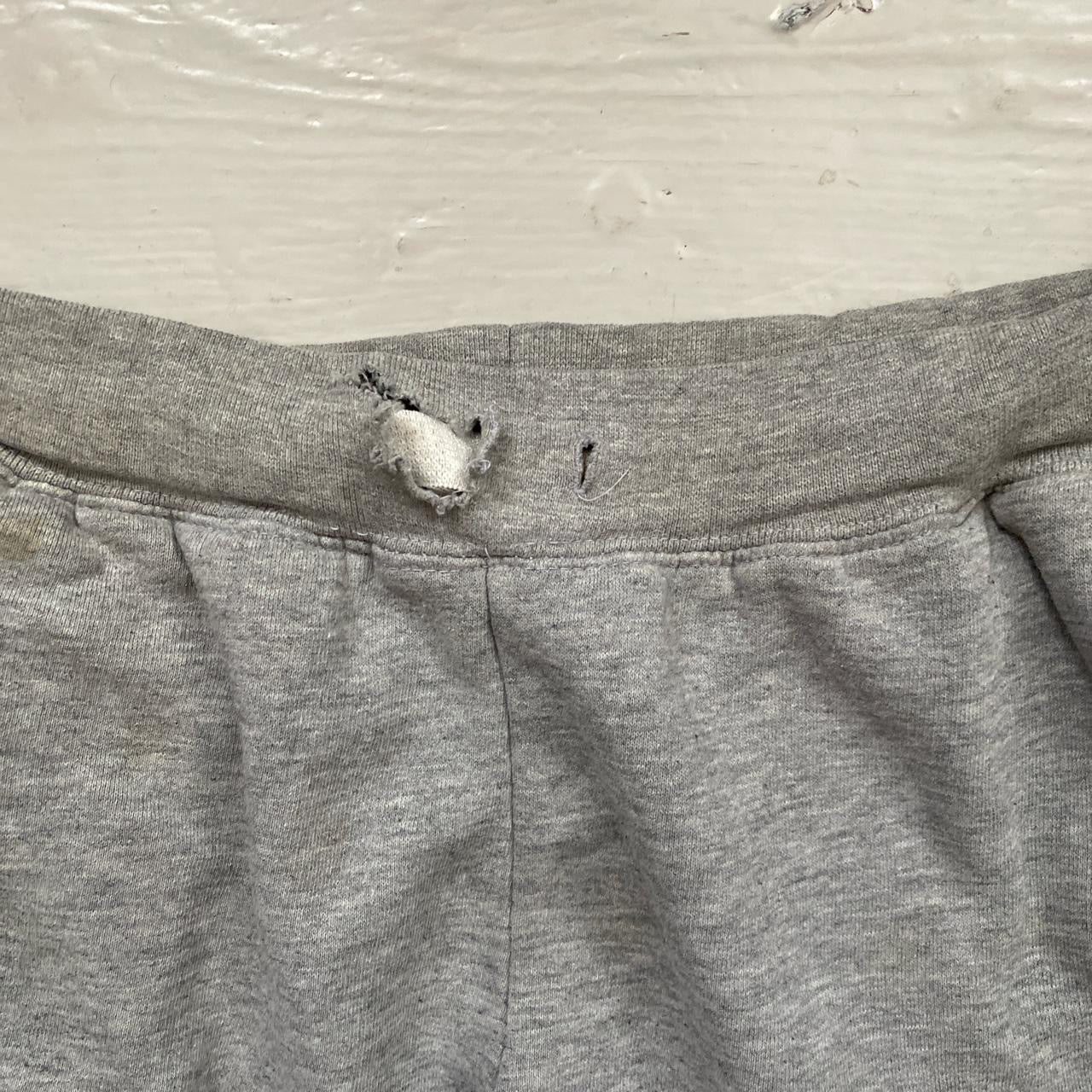 Nike Swoosh Grey Joggers (Small)