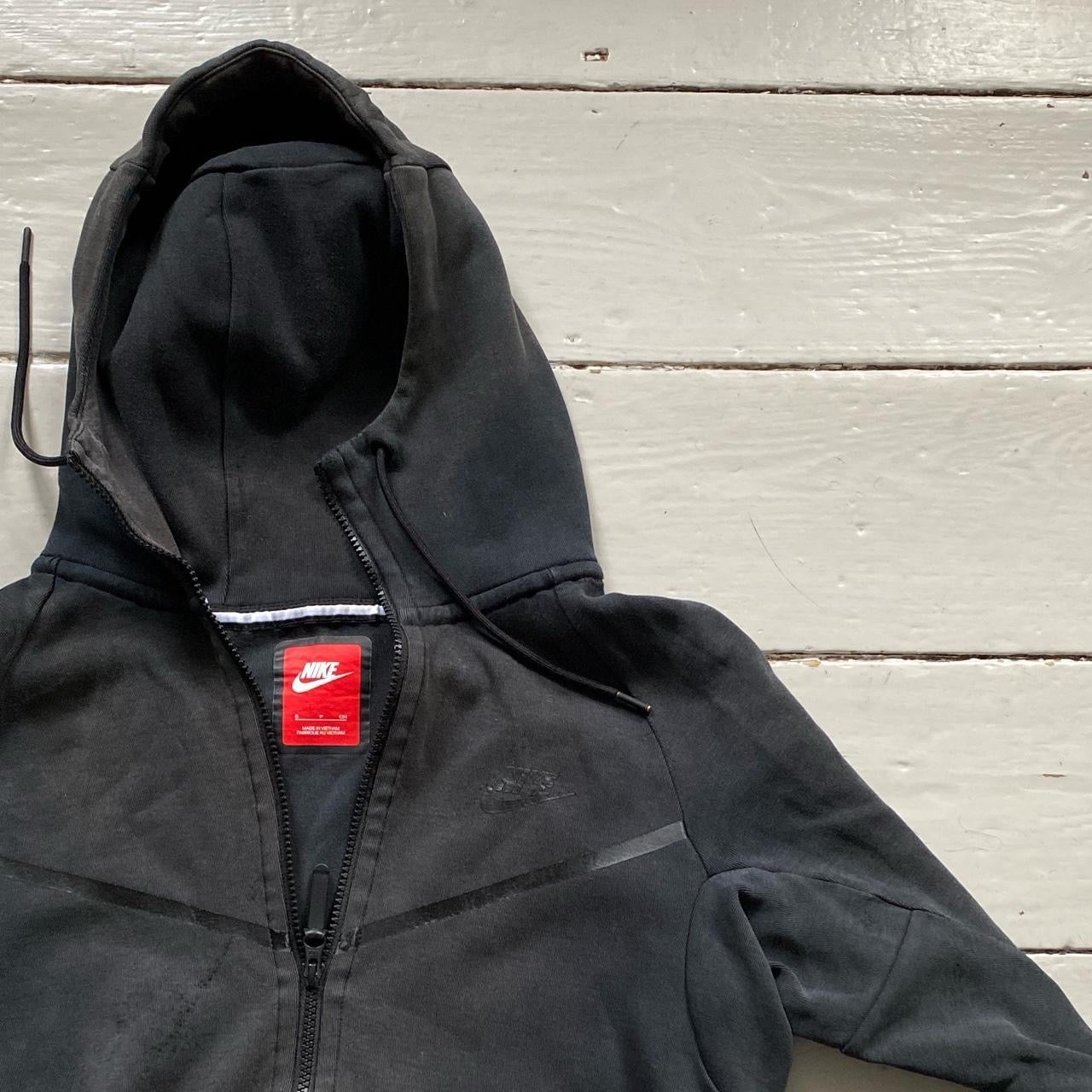 Nike Black Tech Fleece Hoodie (Small)