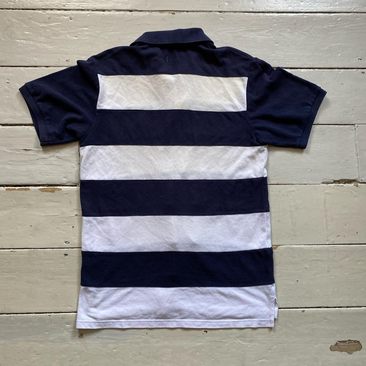 YSL Navy and White Polo (Medium)