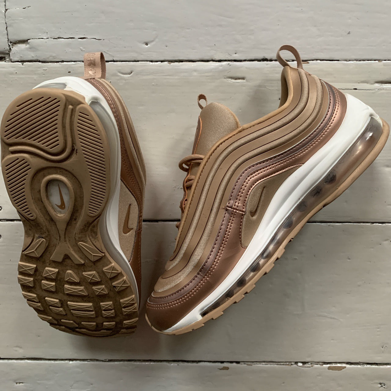 Nike Air MaX 97 Metallic Gold (UK 5)