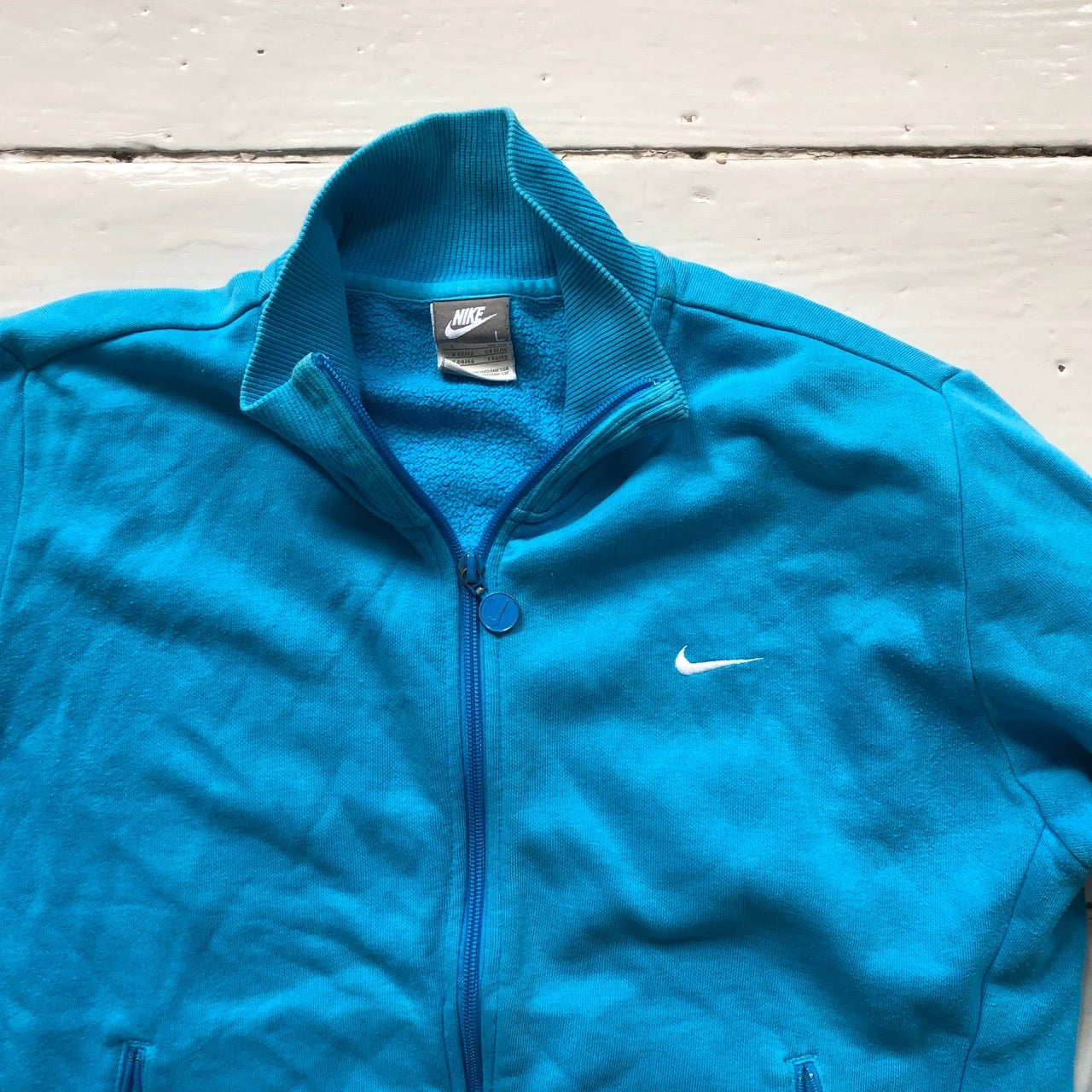 Nike Vintage Zip Up Sweater (Large Wmns)