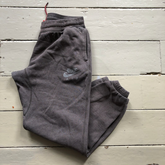Nike Air Swoosh Grey Joggers (Large)