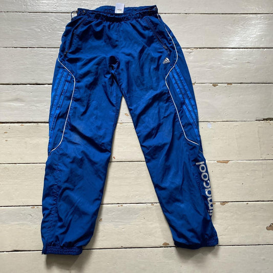 Adidas Blue Clima Cool Shell Bottoms (Medium)