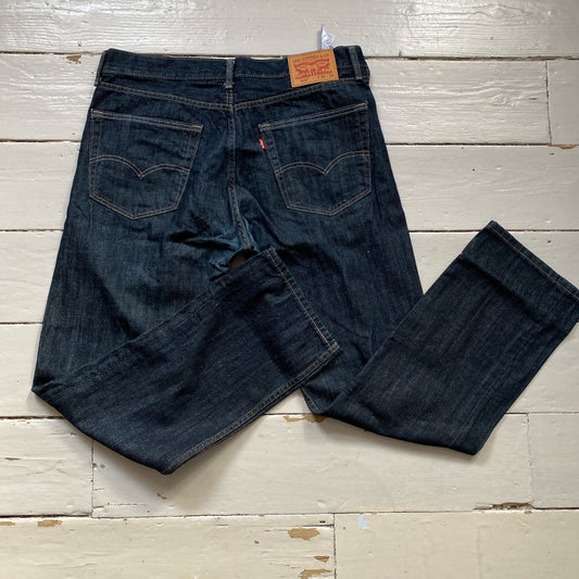 Levis 505 Dark Navy Jeans (36/32)