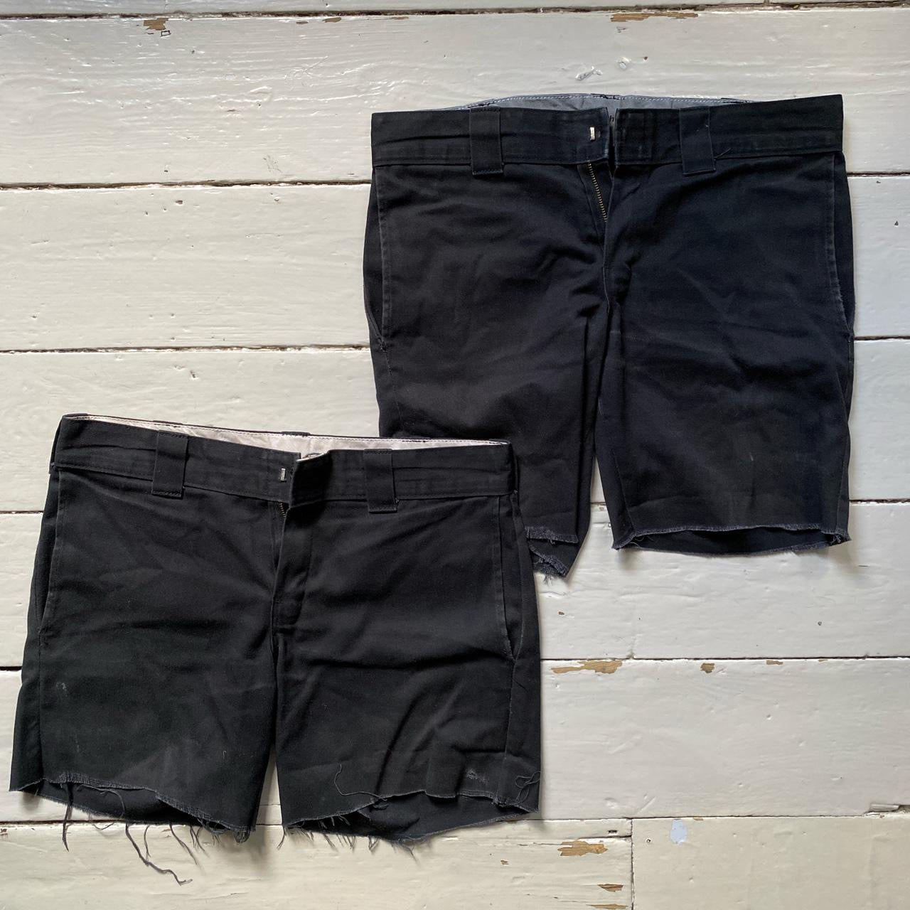 Dickies Cut Down Shorts Black (32W)
