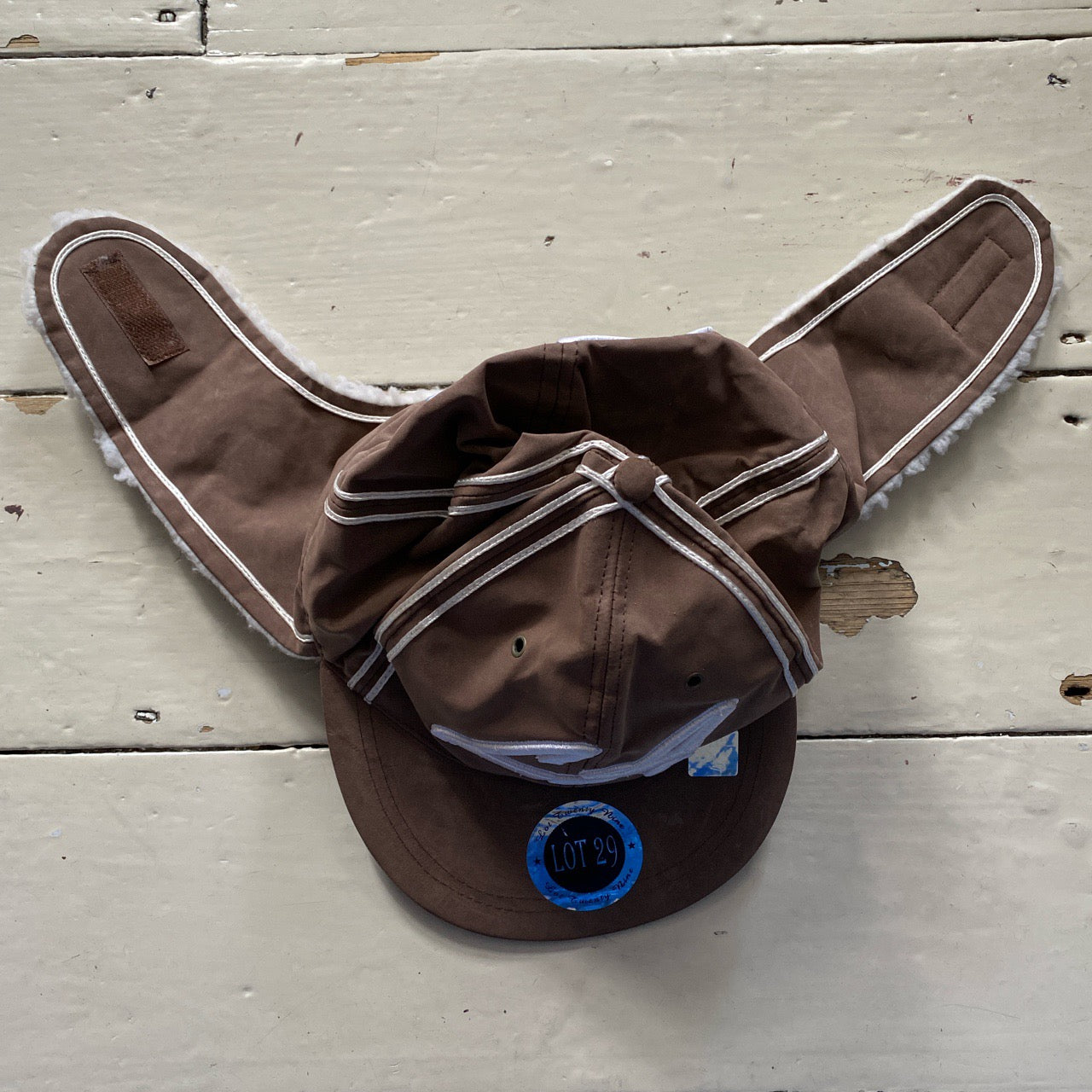 Lot 29 Vintage Dog Ear Sherpa Fitted Caps