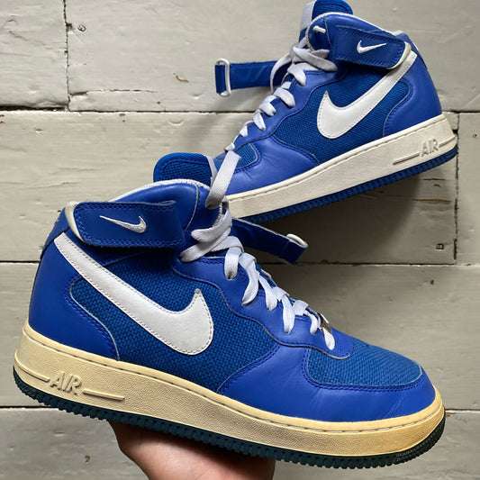 Nike Air Force 1 Mid Vintage Blue (UK 8)