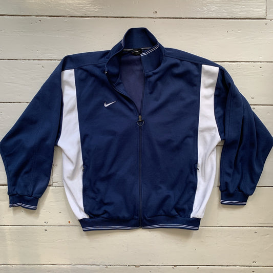 Nike Vintage 90’s Navy Track Top (Large)