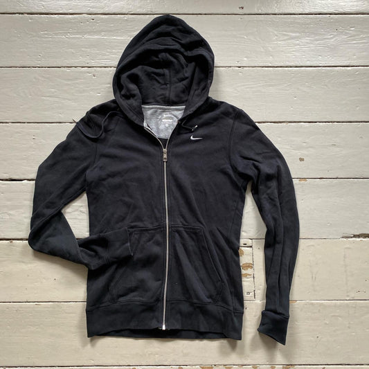 Nike Swoosh Black Hoodie (Medium)