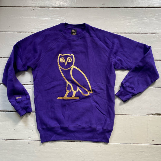 OVO Octobers Very Own Purple Jumper (Small)