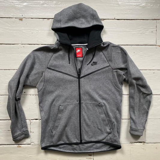 Nike Tech Fleece Grey Hoodie (Medium)