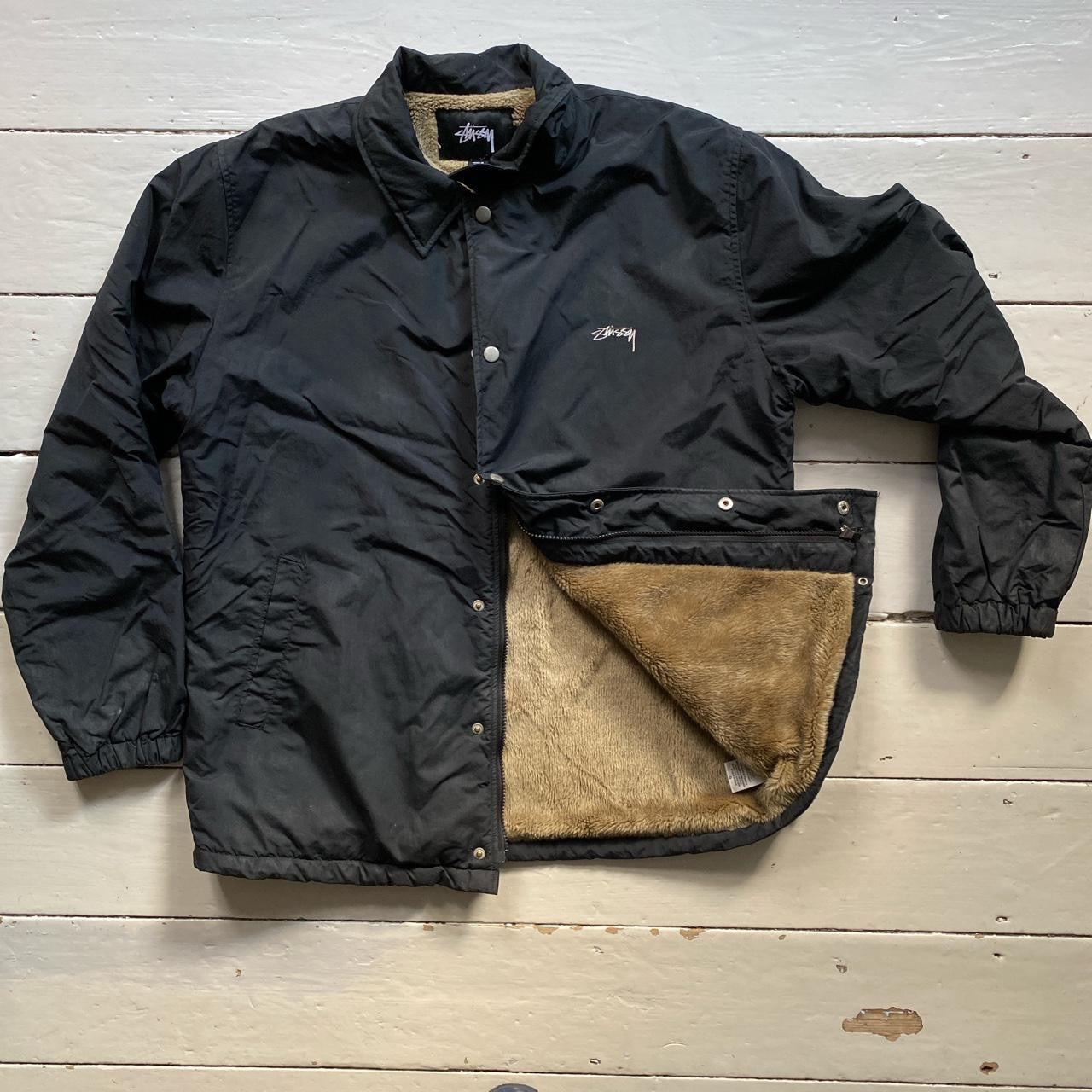 Stussy Sherpa Lines Jacket (Large)
