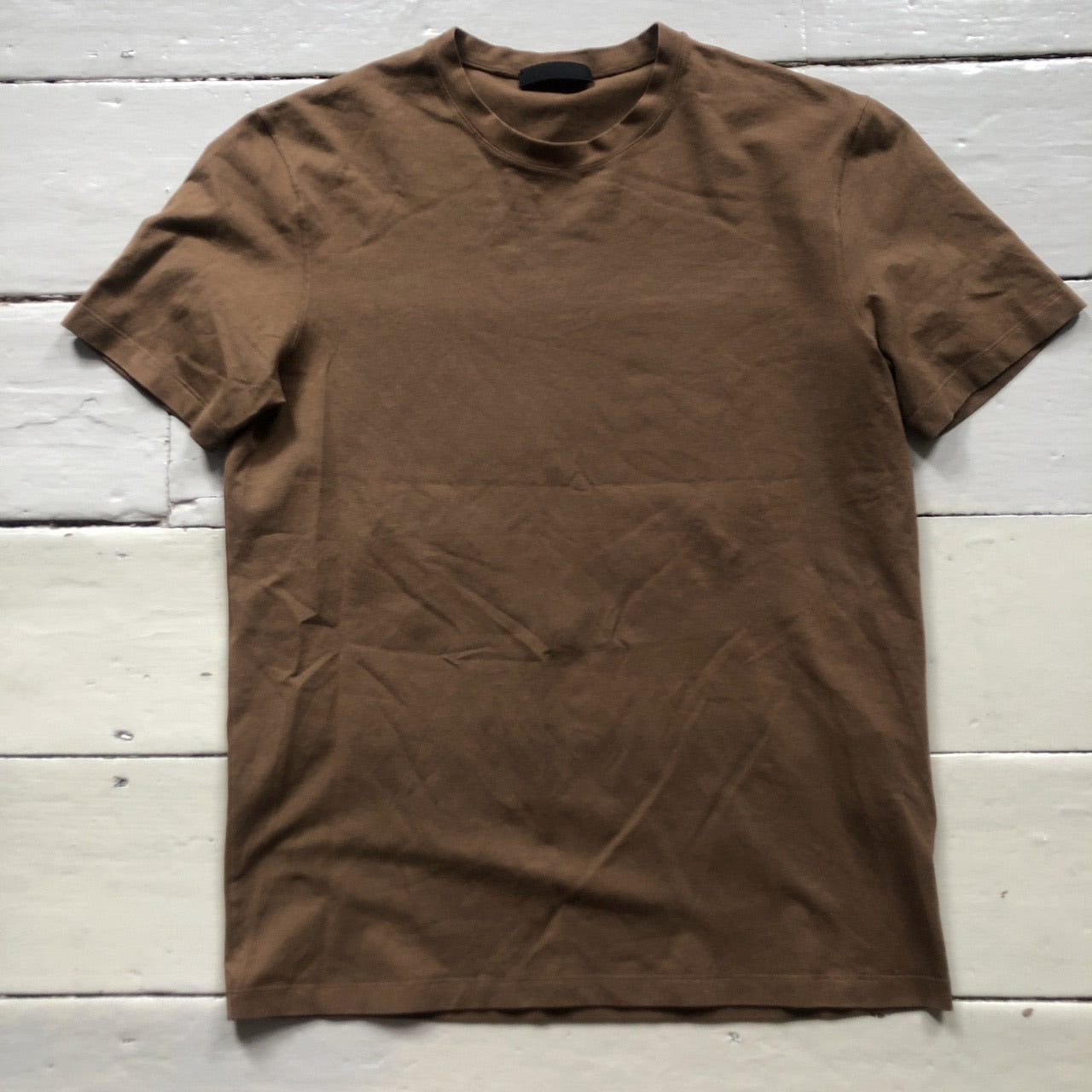 Prada Milano Brown T-Shirt (Medium)