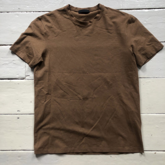 Prada Milano Brown T-Shirt (Medium)