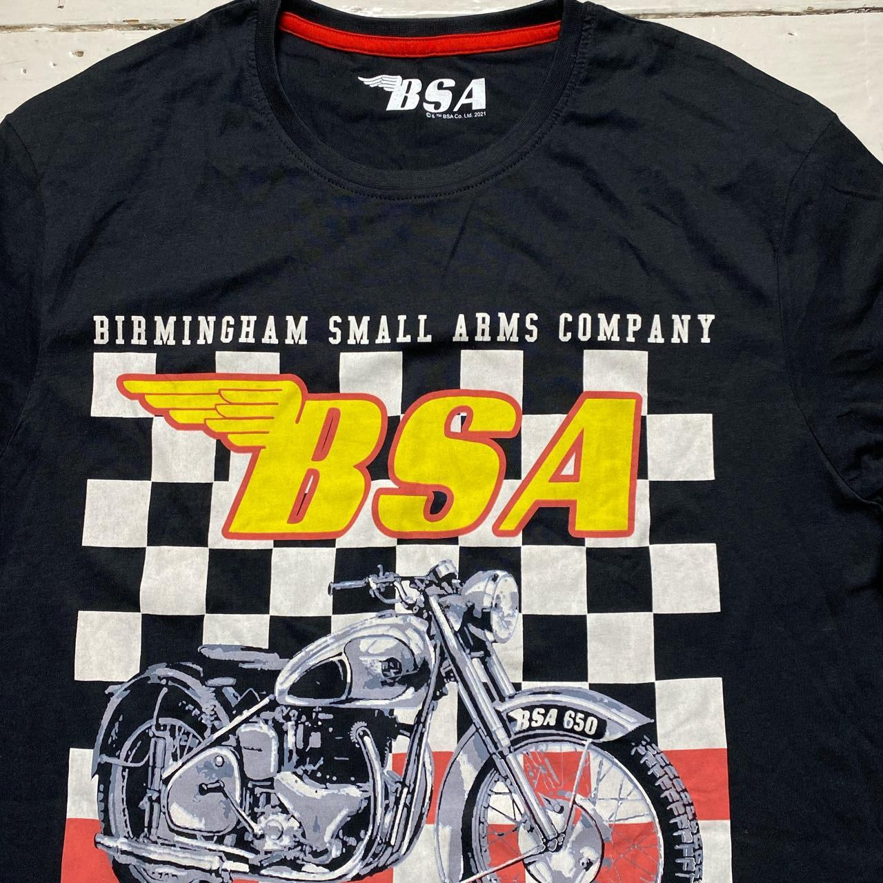 BSA Motorcycle T Shirt (XL)