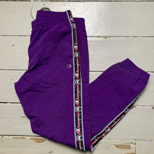 Champion Vintage Purple Shell Bottoms (Large)
