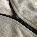 Nike Grey Zip Up Hoodie (XLarge)