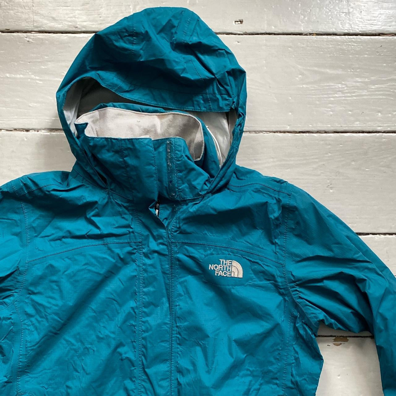 The North Face Blue Windbreaker Womens (Small)