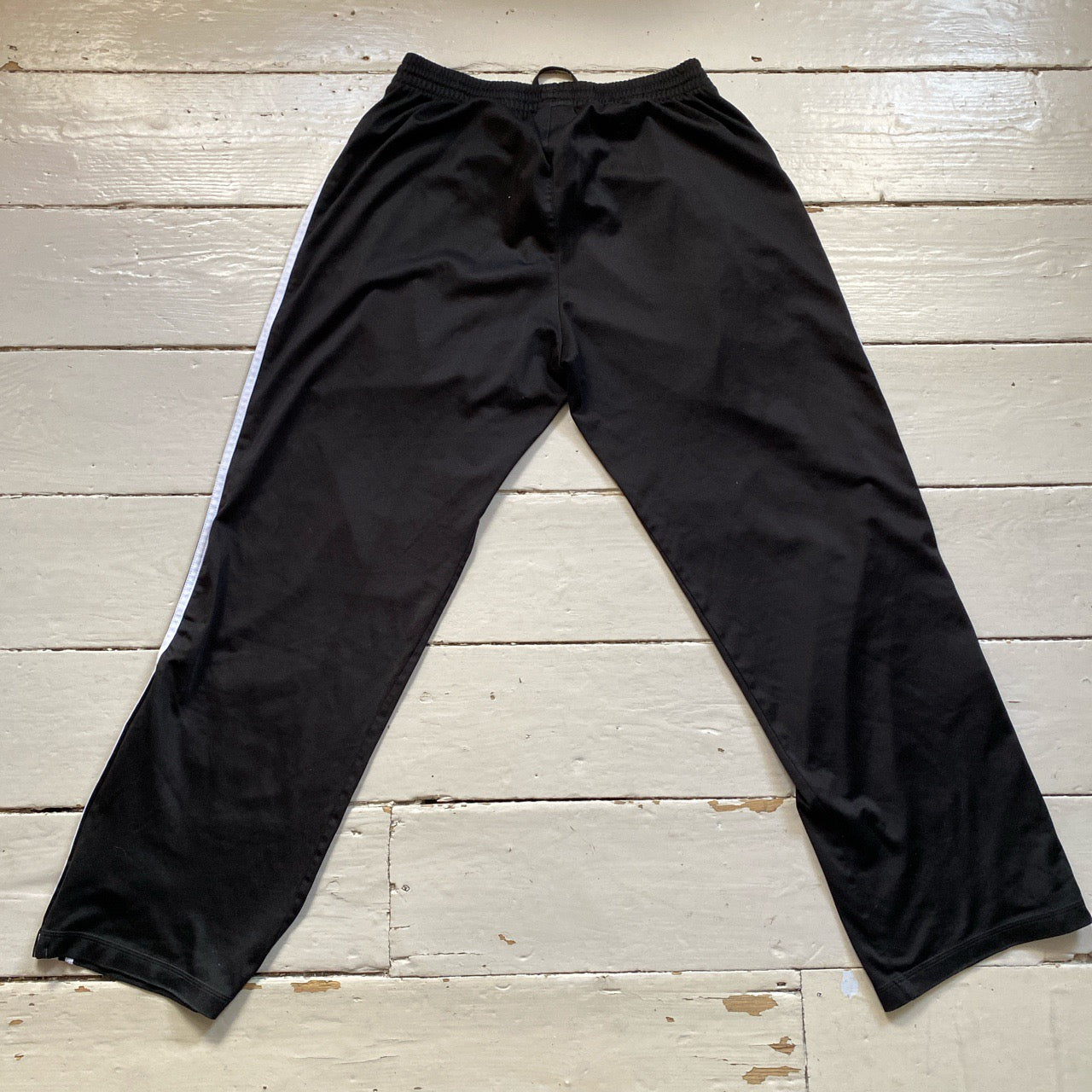 Adidas Black Track Bottoms (Large)