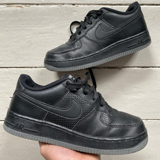 Nike Air Force 1 Black and Grey (UK 5)