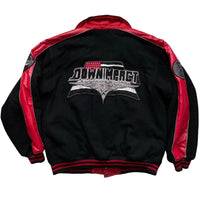 Down Impact Vintage Leather Wool Jacket (2XL)