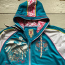 Kanji Jeans Vintage Full Zip Hoodie (XXL)