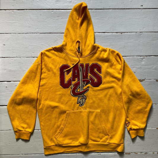 Cavalliers Yellow NBA Hoodie (Medium)