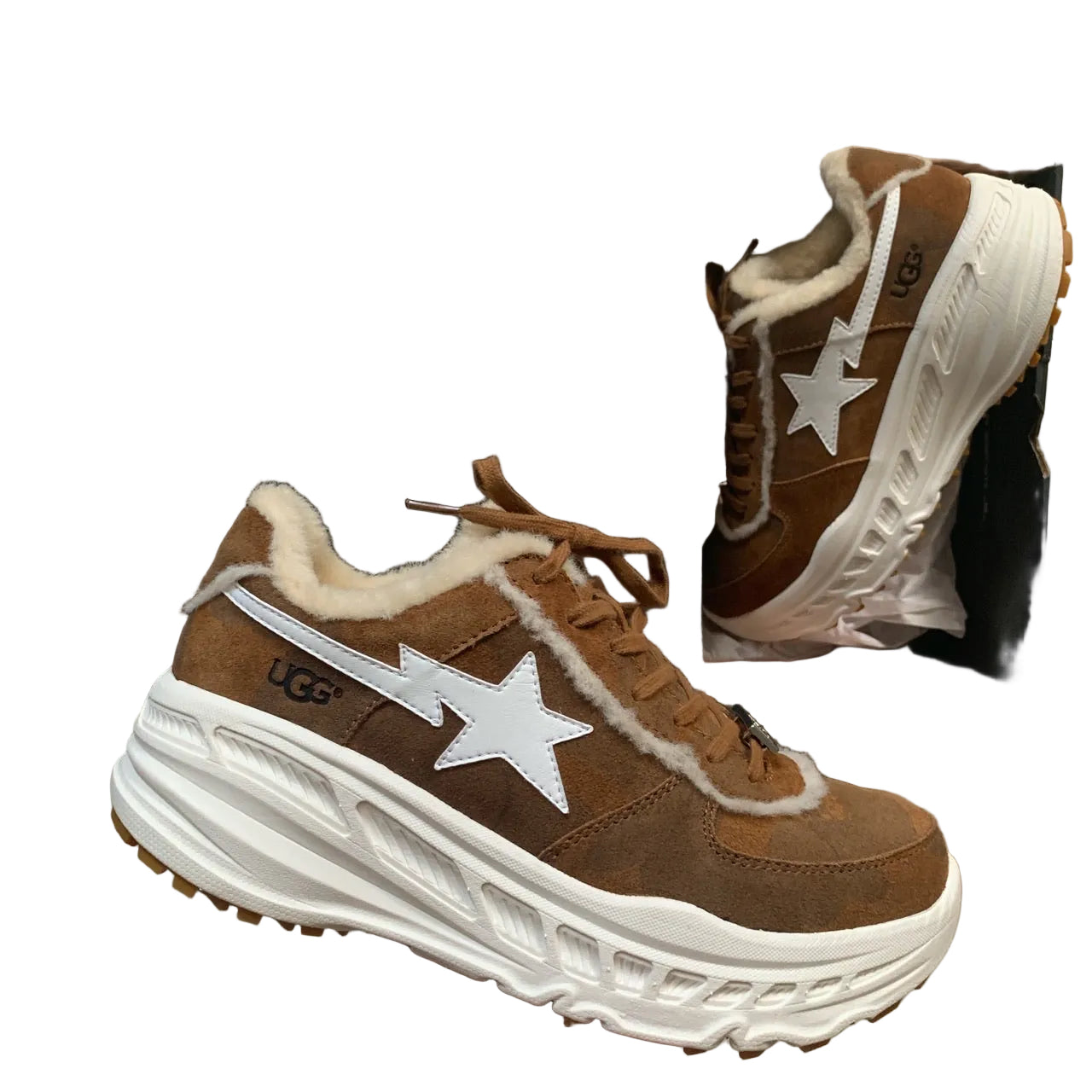 BAPESTA UGG BAPE Trainers (UK 7)