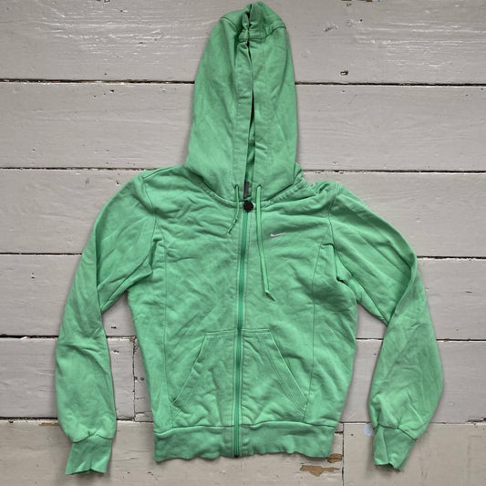 Nike Swoosh Mint Green Womens Hoodie (Small)