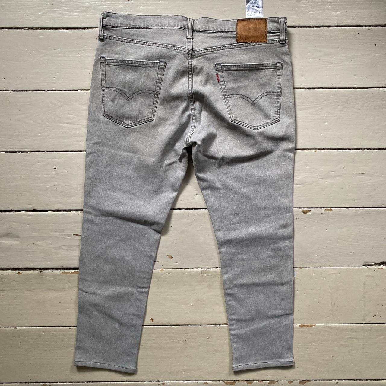 Levis 514 Light Grey Jeans (36/28)