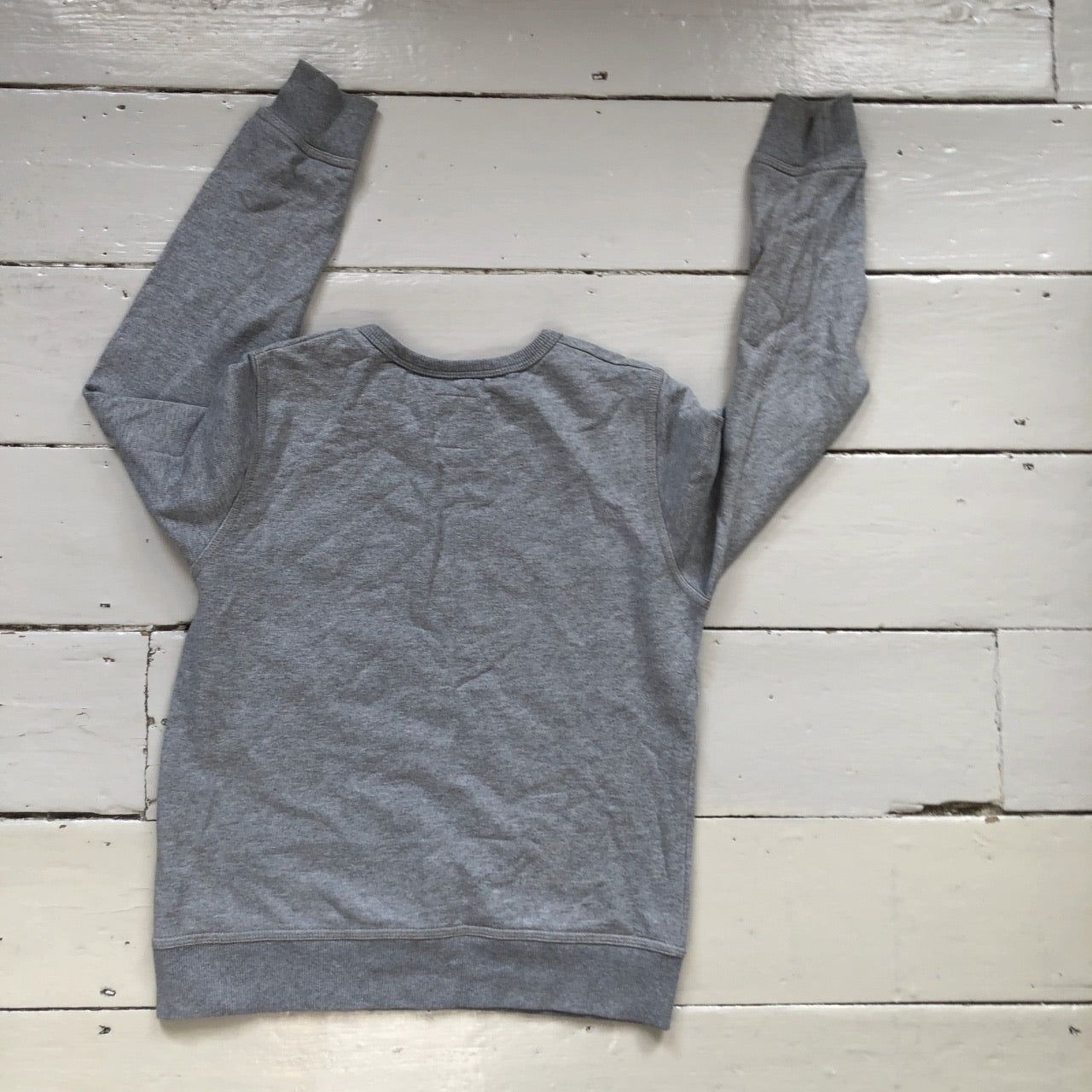 Levis Spellout Grey Jumper (Size 14)