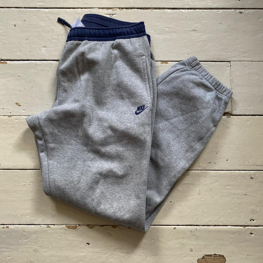 Nike Swoosh Grey Joggers (Large)