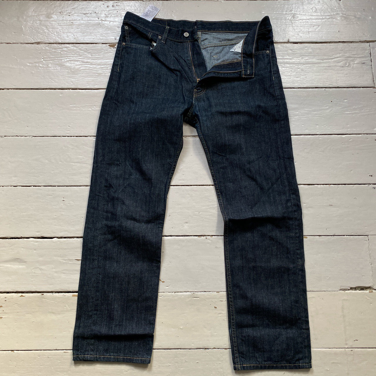 Levis 505 Dark Navy Jeans (36/32)