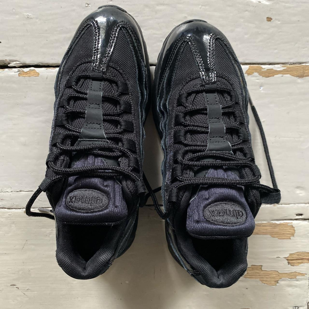 Nike Air Max 95 Patent Black (UK 4.5)