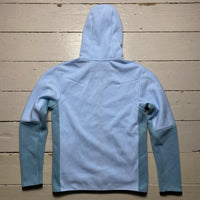 Nike Tech Fleece Light Blue Hoodie (Small)