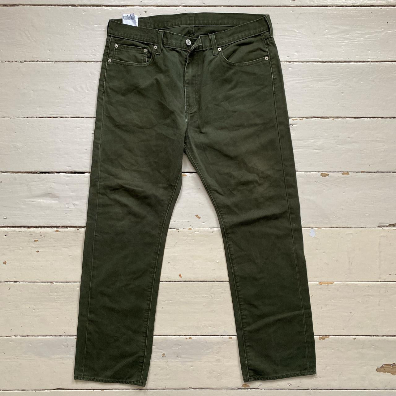 Levis 513 Corduroy Green Jeans (36/30)