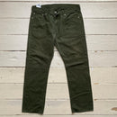 Levis 513 Corduroy Green Jeans (36/30)