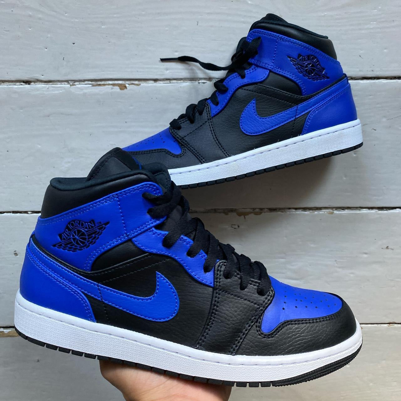 Jordan 1 Mid Hyper Royal Blue (UK 8)