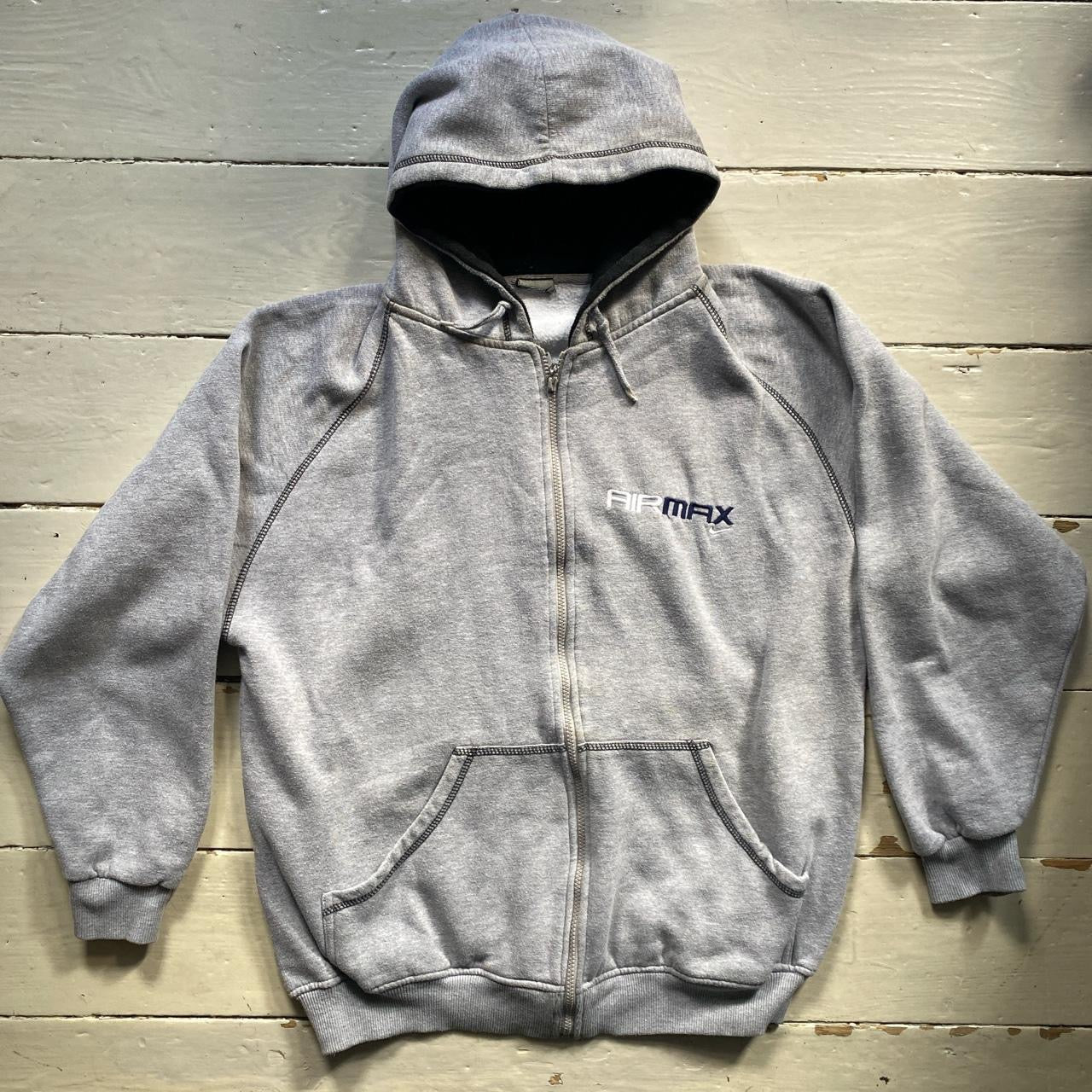 Nike Air Max Vintage Grey Hoodie (XL)