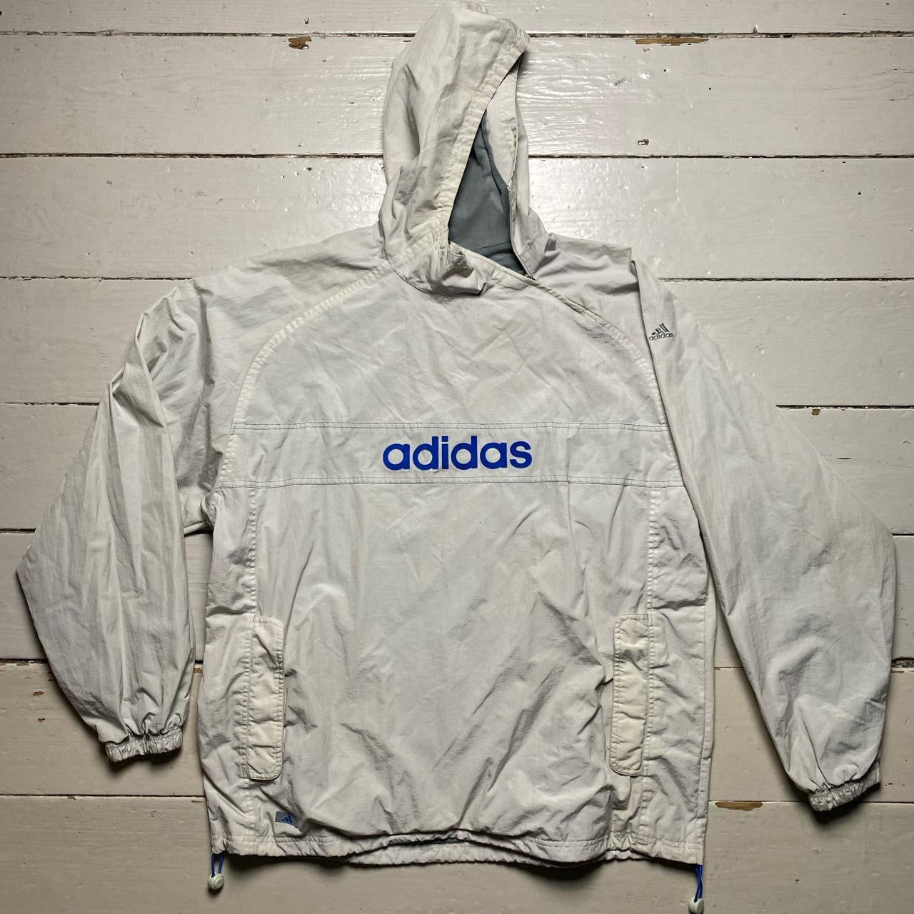 Adidas Vintage Shell Jacket Cream (Large)