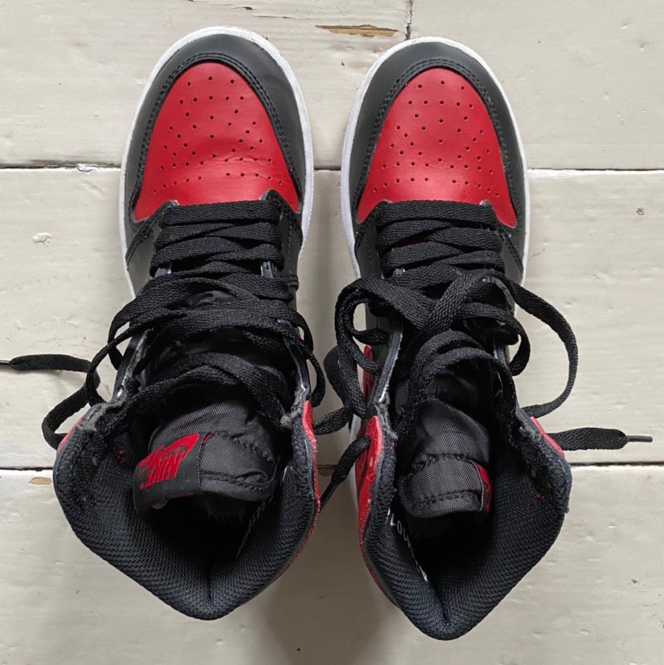 Nike Jordan 1 Retro High Bred Banned 2016 (UK 4)