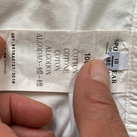 Stone Island Junior White Blazer (Age 10/140)