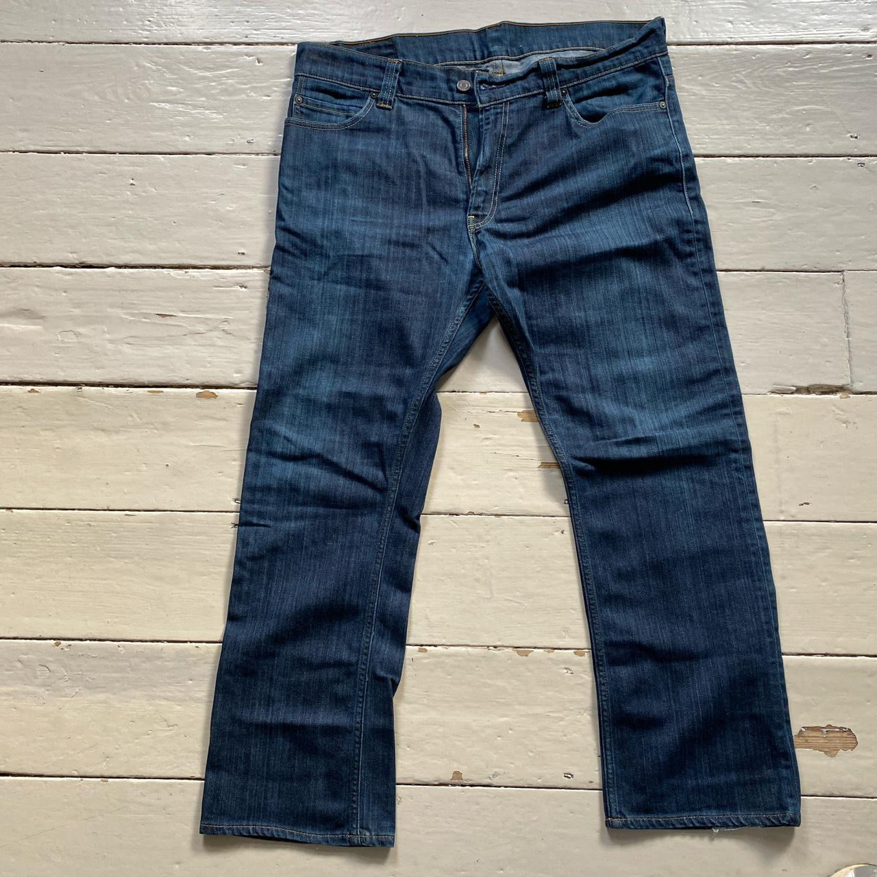 Levis 506 Navy Jeans (38/30)