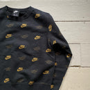 Nike Multi Swoosh Black Jumper (XS)