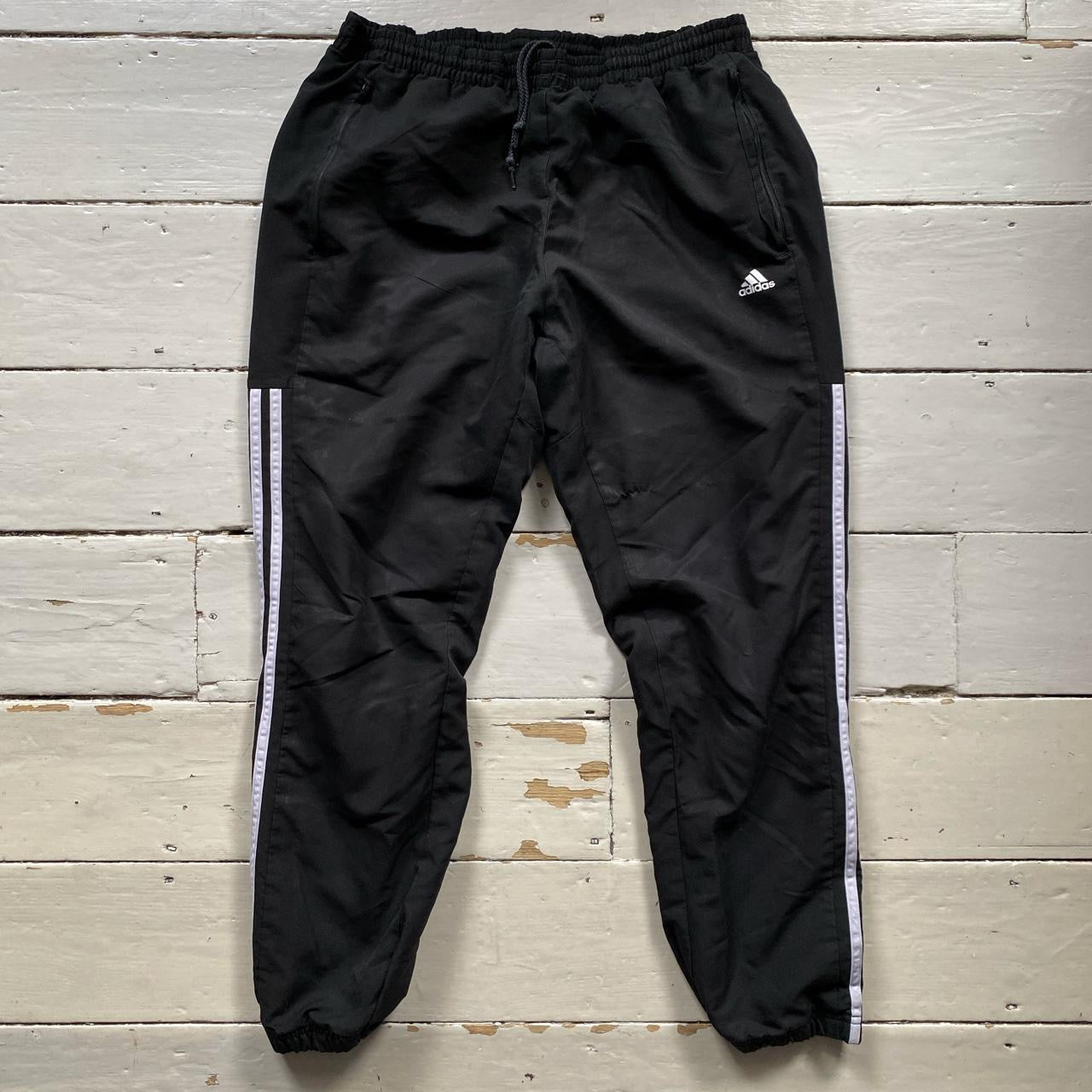 Adidas Black Shell Bottoms (Large)